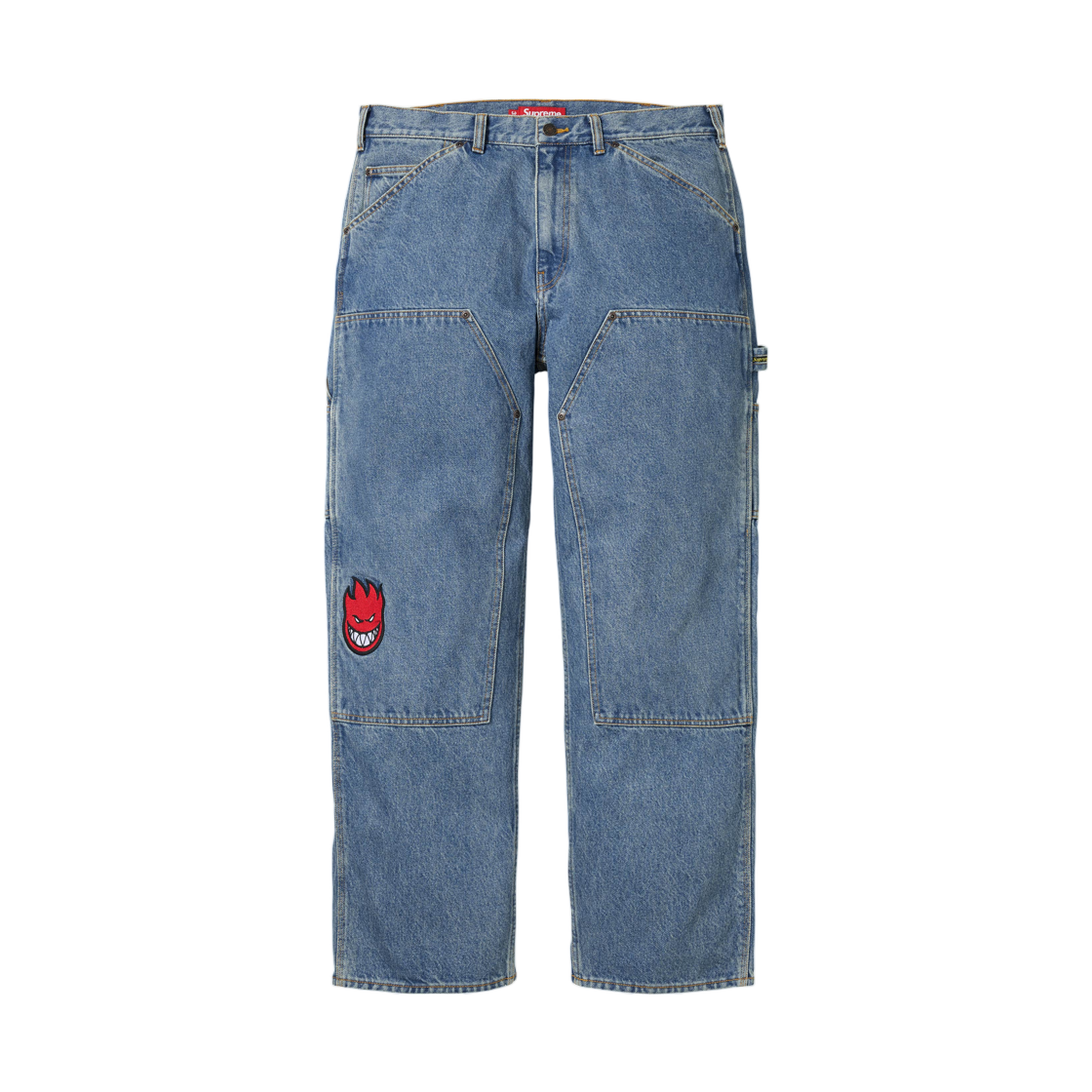 - Supreme x Spitfire Double Knee Painter Pant Denim - 26SS