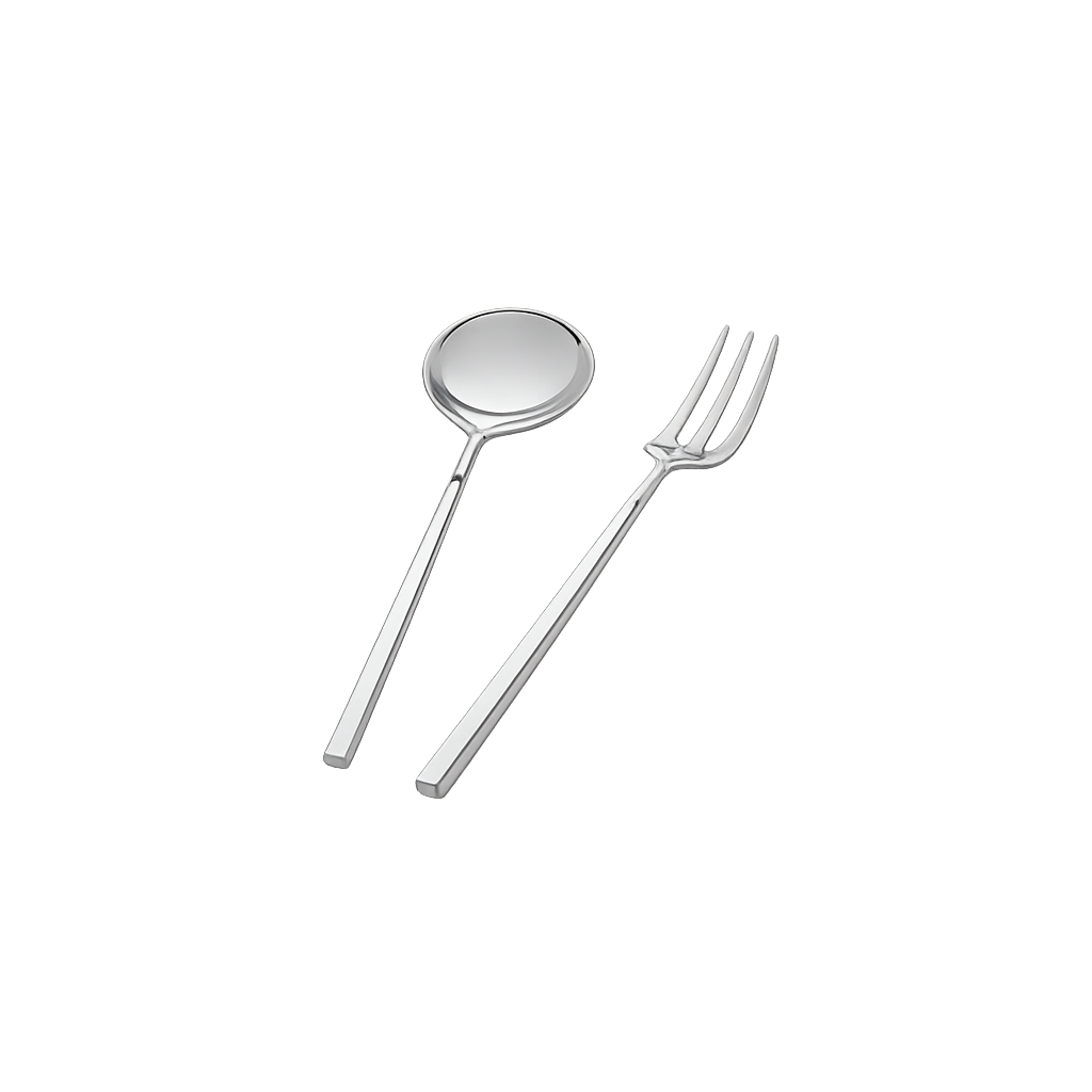 이엠이 교토 티타임 커트러리 2종세트(루시도)(EME Kyoto Teatime Cutlery Set, 2 Pieces (Lucido Finish)) - 1