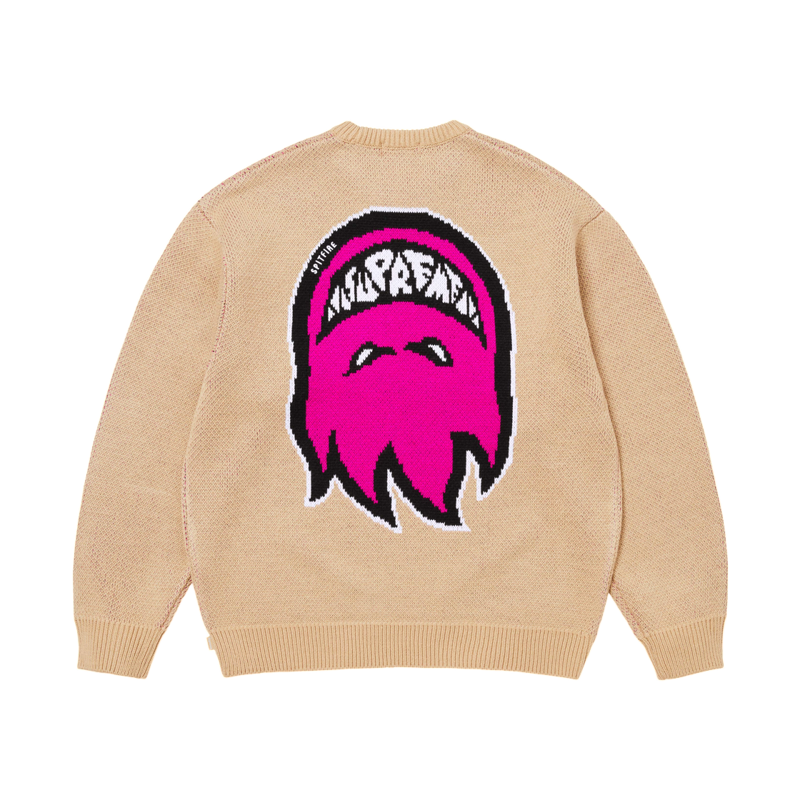 - Supreme x Spitfire Sweater Light Tan - 26SS