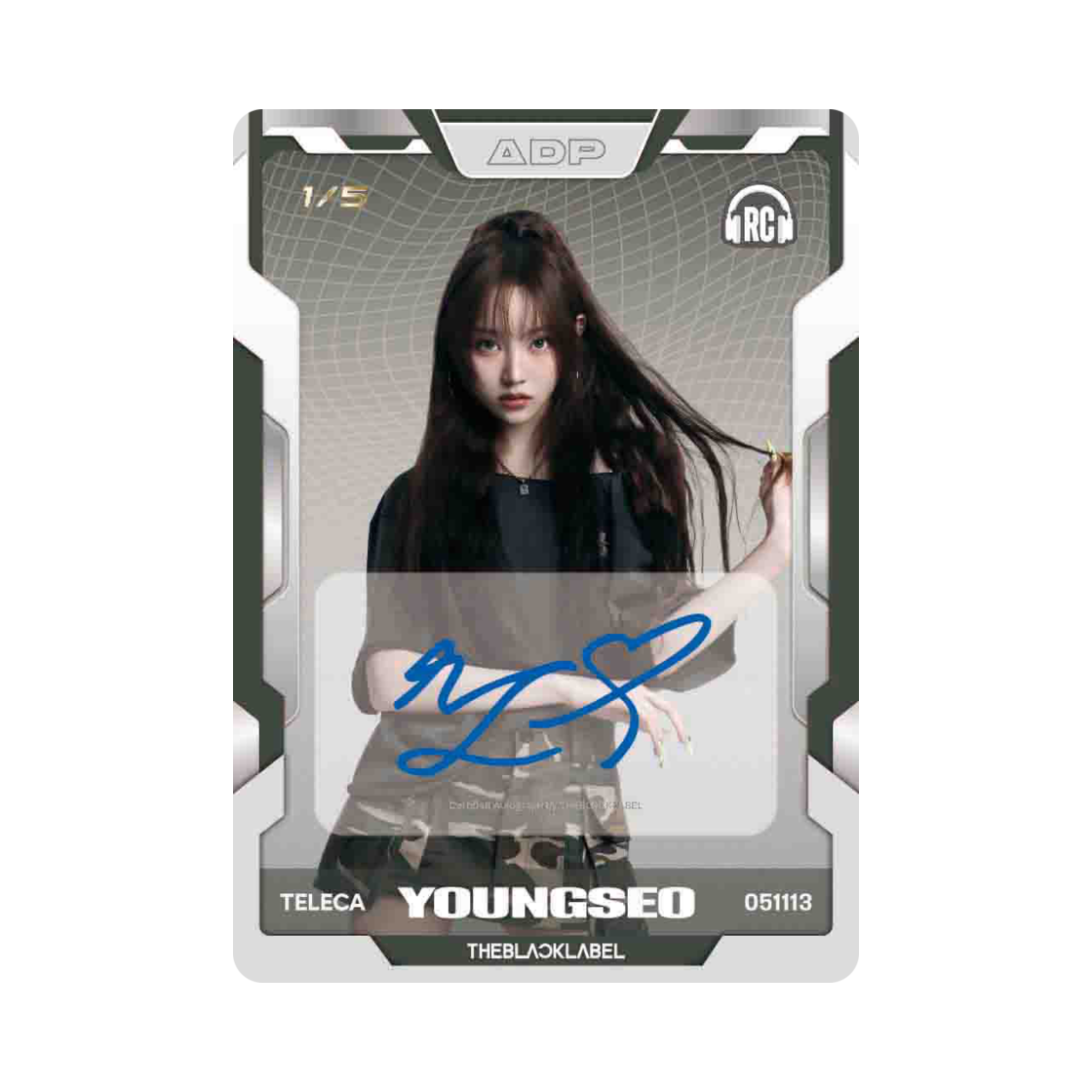 테레카 올데이 프로젝트 한정 오토그래프 패러렐 영서(TELECA Allday Project Limited Autograph Parallel Youngseo)