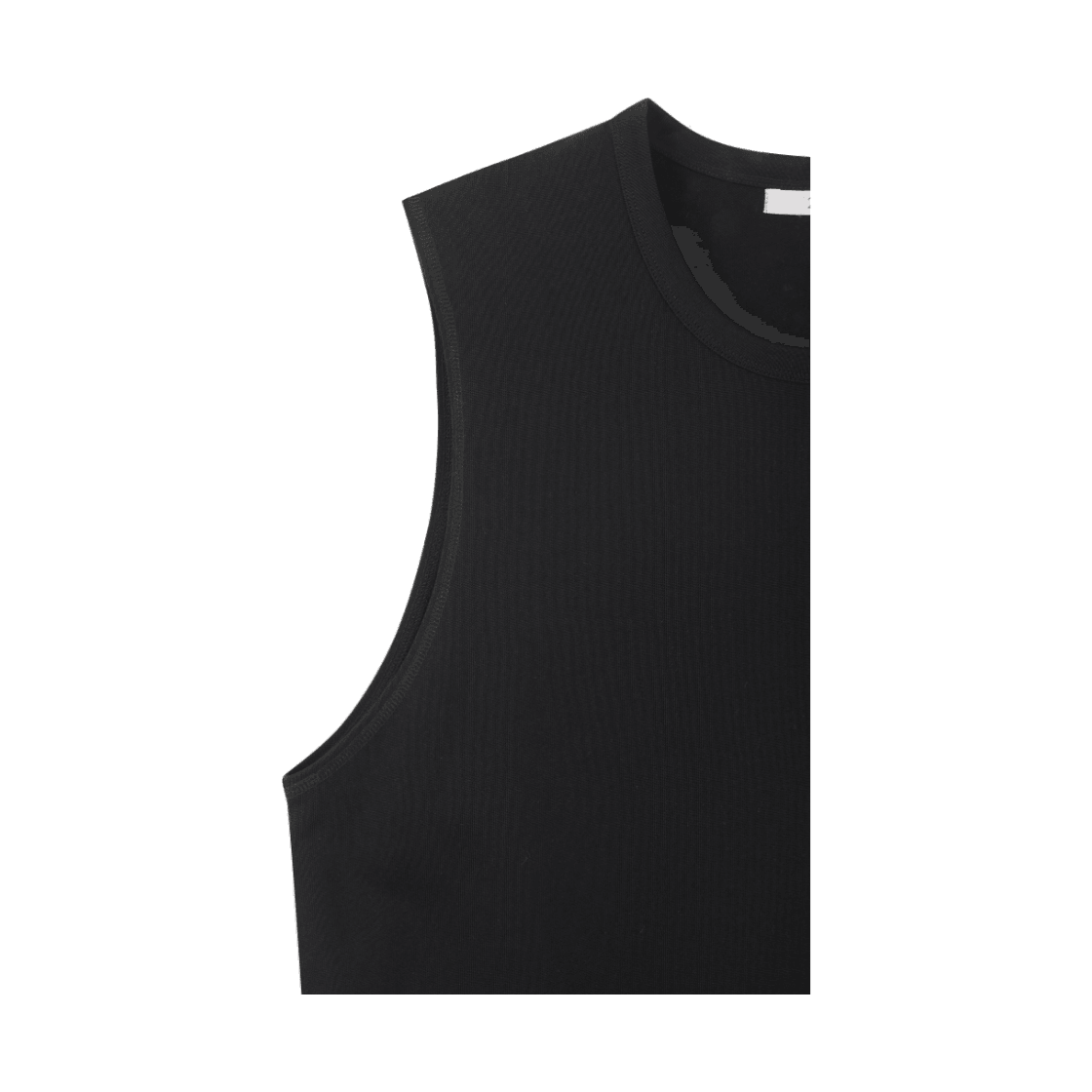 24/7 시리즈 모듈레이션 심 슬리브 리스 블랙(24/7 series Modulation Seam Sleeveless Black) - 4