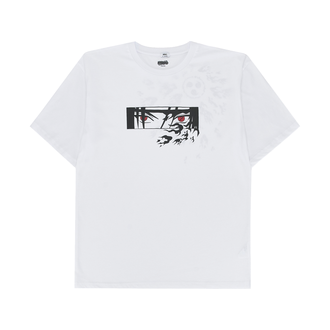 스파오 x 나루토 반팔 티셔츠 화이트(Spao x Naruto Short Sleeve T-Shirt White)