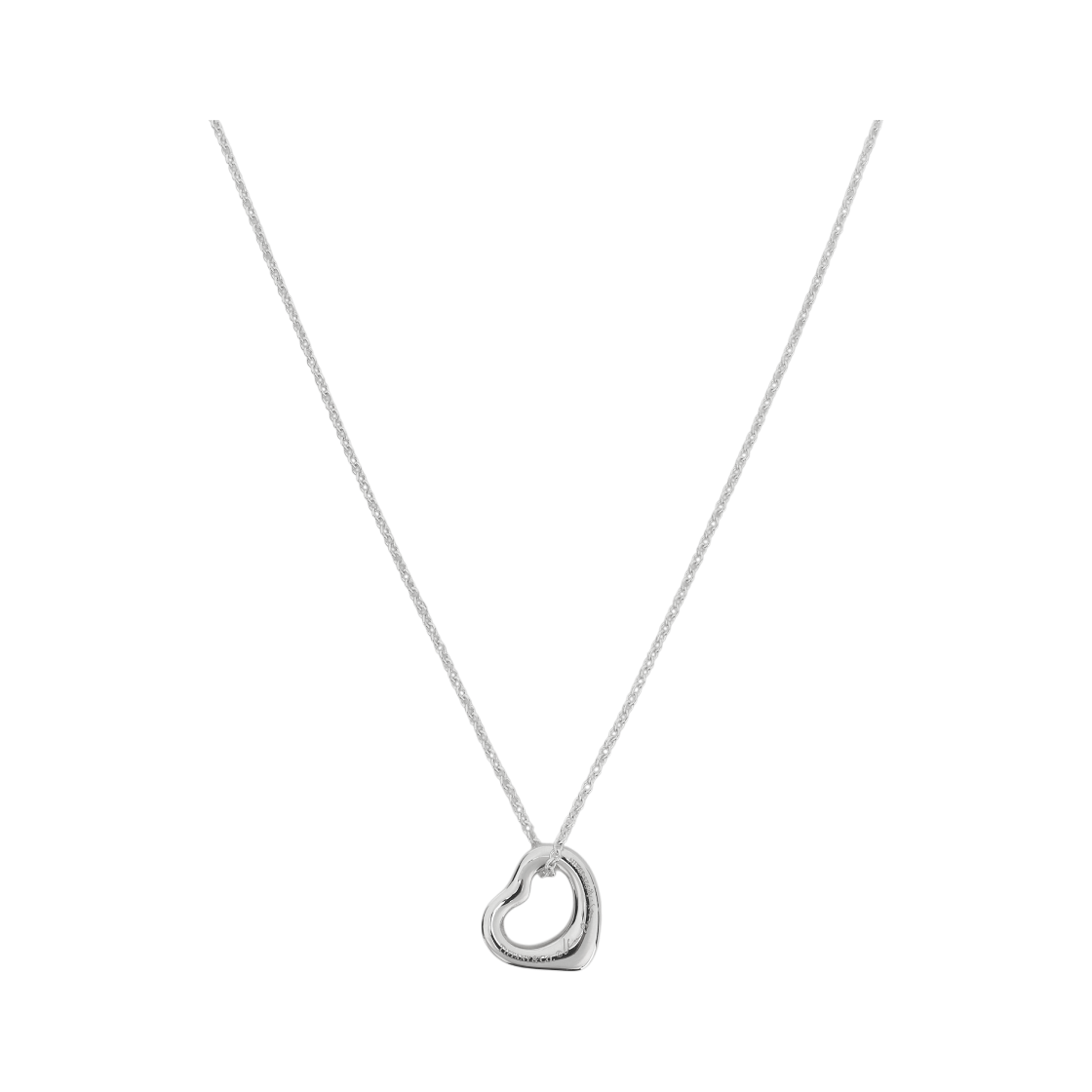 티파니 앤 코 엘사 퍼레티 오픈 하트 펜던트 11mm 실버(Tiffany & Co. Elsa Peretti Open Heart Pendant 11mm Silver)