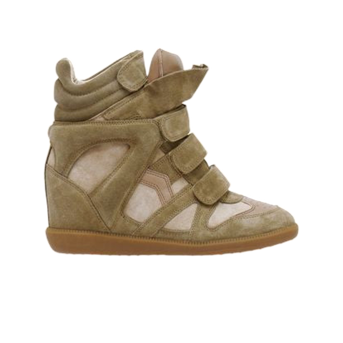 (W) 이자벨 마랑 베켓 레더 스니커즈 토프((W) Isabel Marant Bekett Leather Sneakers Taupe)