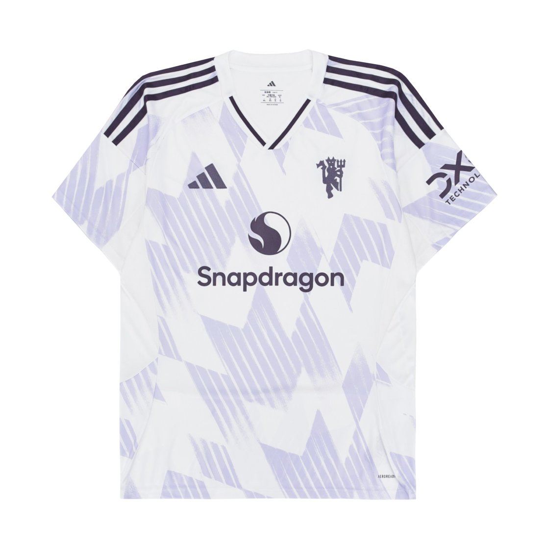 아디다스 맨체스터 유나이티드 2025/26 어웨이 저지 화이트 - KR 사이즈 (논 마킹 버전)(Adidas Manchester United 2025/26 Away Jersey White - KR Sizing (Non Marking Ver.)) - 1