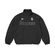 Supreme x Umbro Rhinestone Track Jacket Black - 26SS
