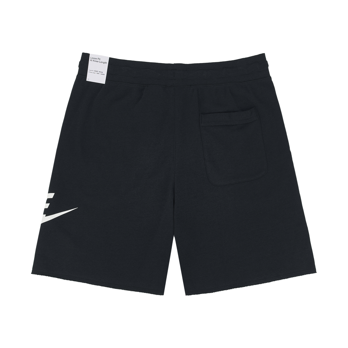 나이키 NSW 클럽 얼럼나이 프렌치 테리 쇼츠 블랙 - 아시아(Nike NSW Club Alumni French Terry Shorts Black - Asia) - 2