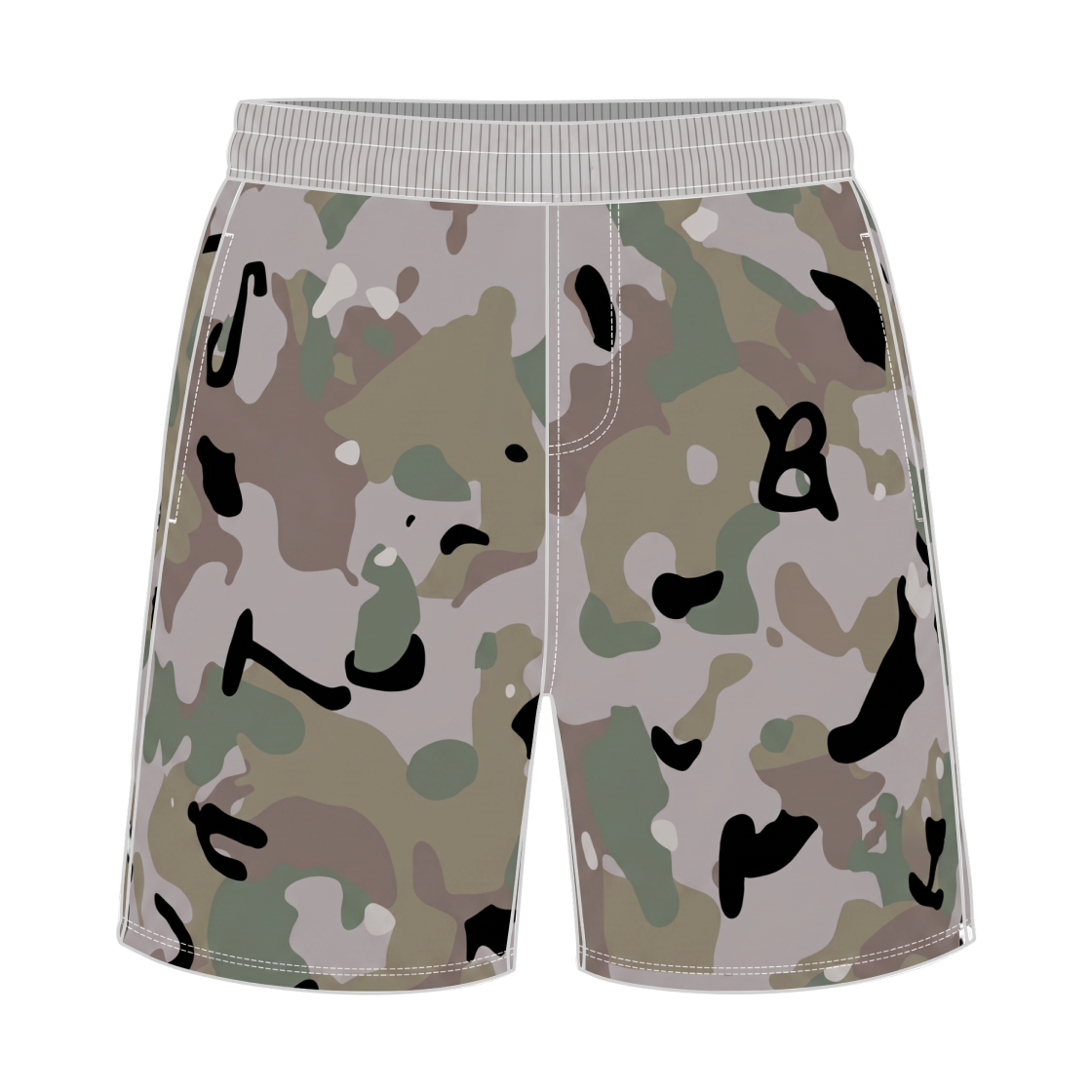 아이앱 스튜디오 아이앱 카모 쇼츠 카모플라쥬(IAB Studio IAB Camo Shorts Camouflage) - 1