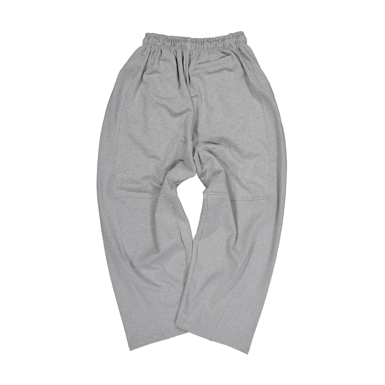 언더마이카 무.181 클래식 로고 립 패널 스웨트 팬츠 멜란지 그레이(Undermycar Mu.181 Classic Logo Rib Panel Sweat Pants Melange Gray) - 2