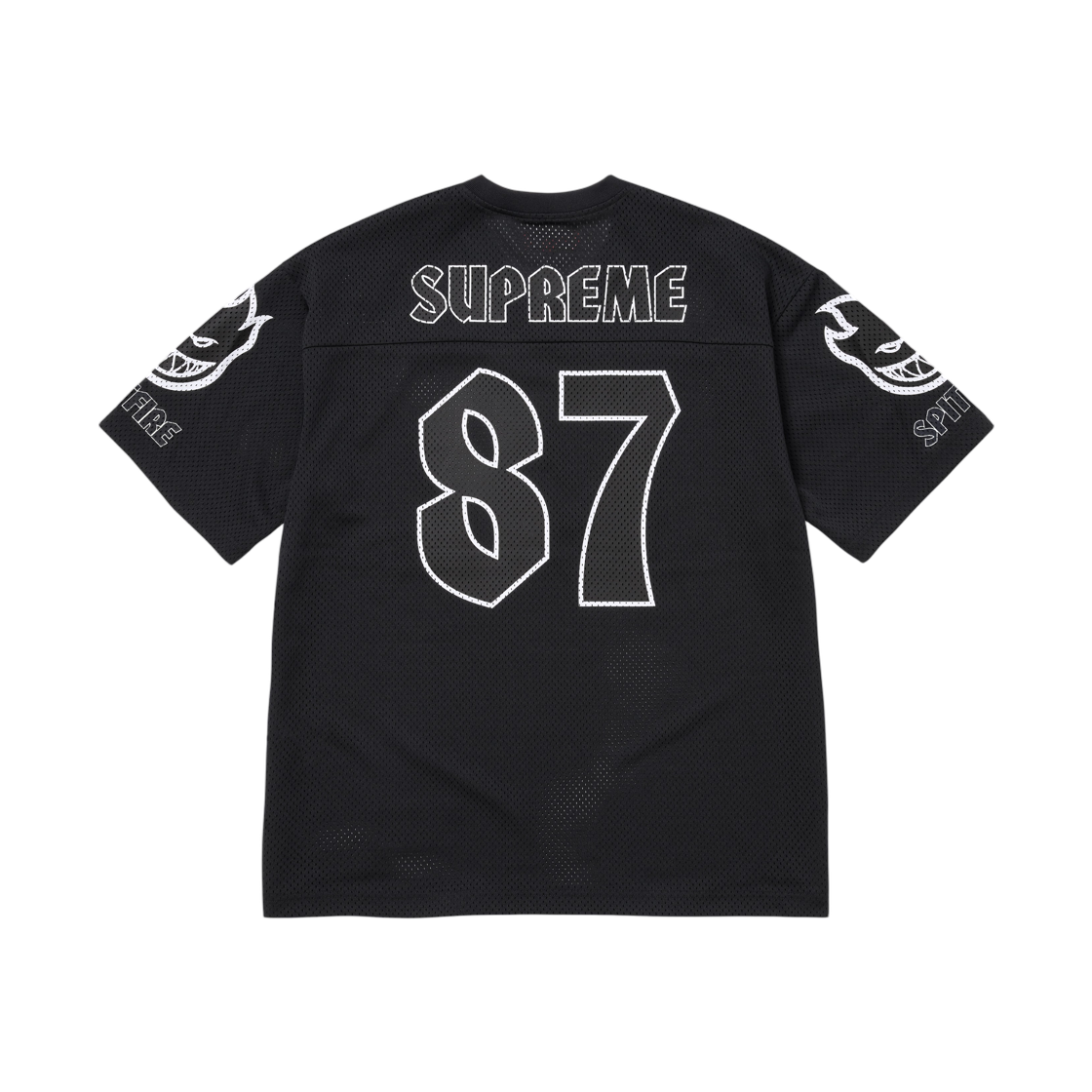 슈프림 x 스핏파이어 풋볼 저지 블랙 - 26SS(Supreme x Spitfire Football Jersey Black - 26SS) - 2