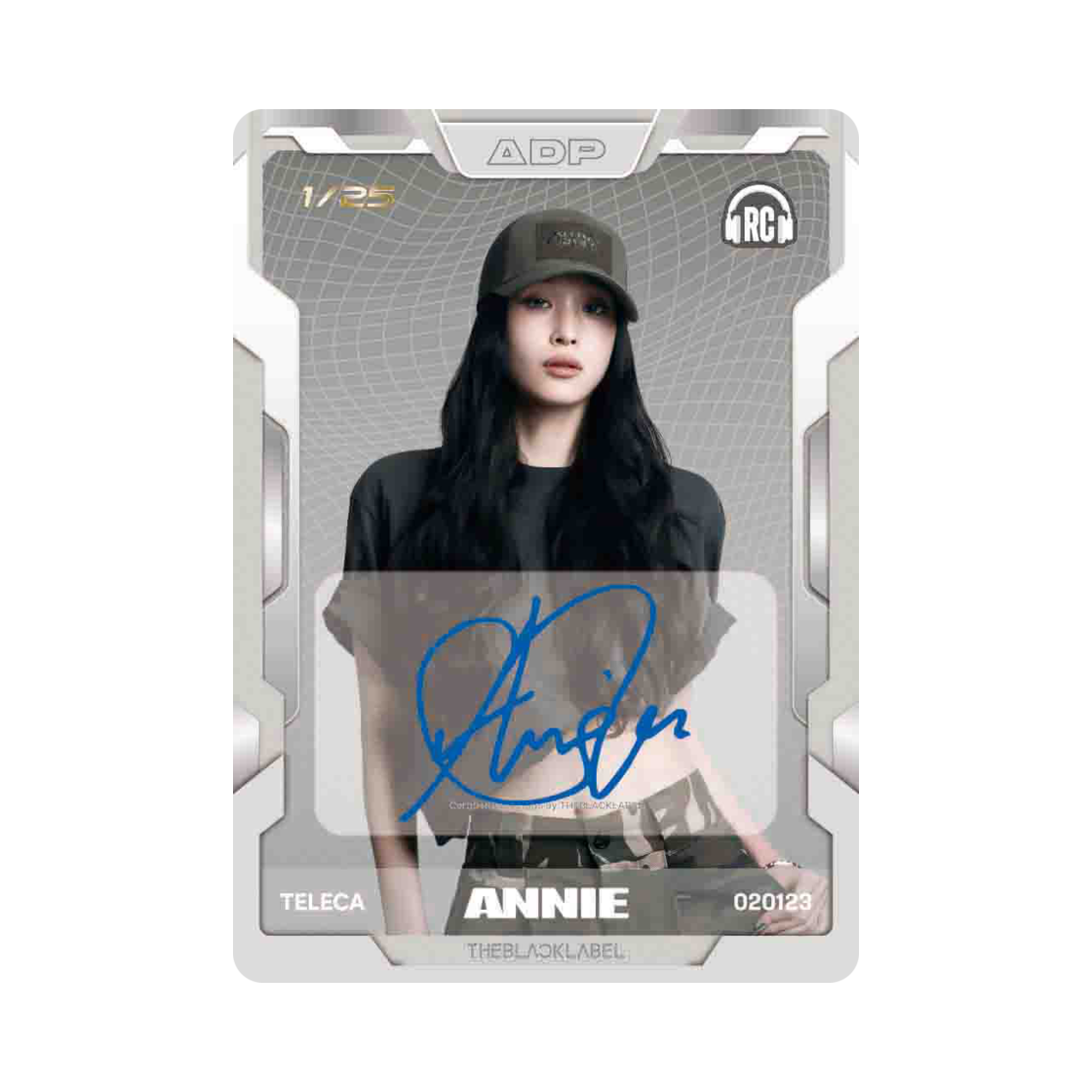 테레카 올데이 프로젝트 한정 오토그래프 애니(TELECA Allday Project Limited Autograph Annie)