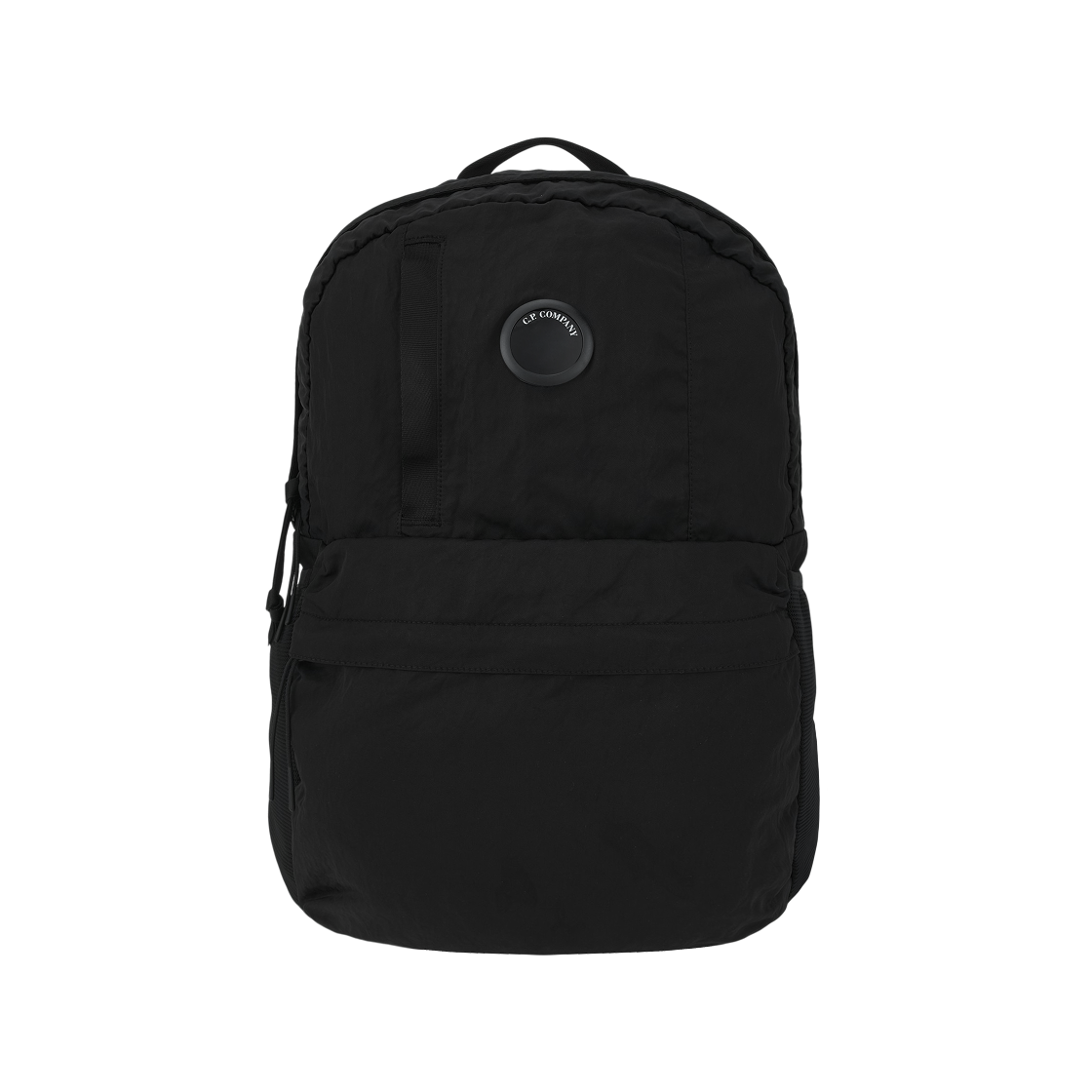 C.P. 컴퍼니 나일론 B 렌즈 백팩 블랙 - 25FW(C.P. Company Nylon B Lens Backpack Black - 25FW)