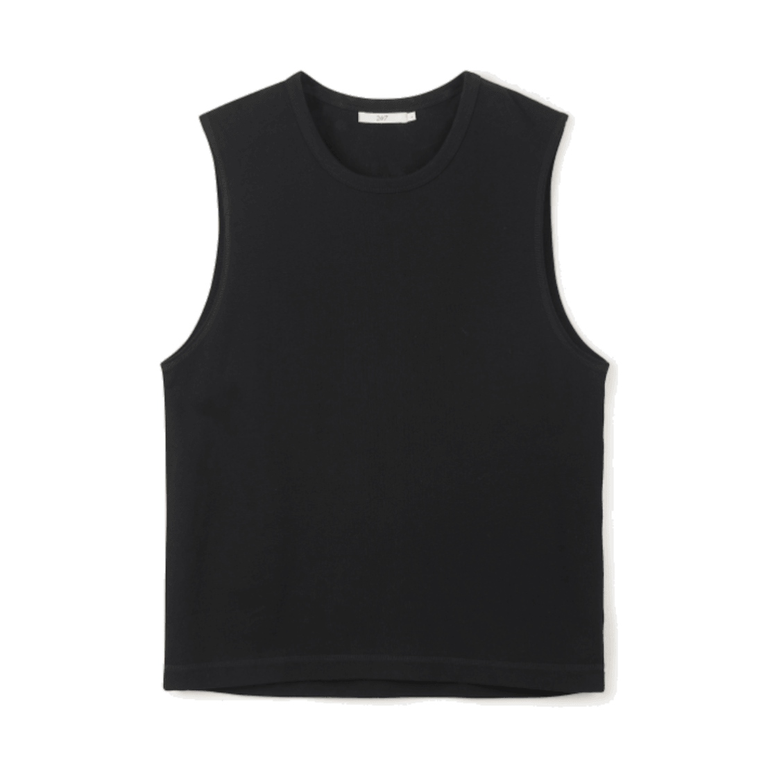 TMTAX25404BKX 24/7 series Modulation Seam Sleeveless Black