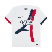 Nike Paris Saint-Germain 2024/25 Dri-Fit ADV Match Away Authentic Jersey White Midnight Navy (Non Marking Ver.)