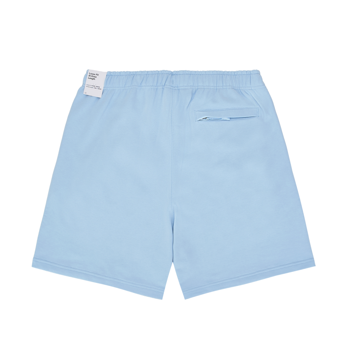 나이키 솔로 스우시 프렌치 테리 쇼츠 셀레스틴 블루 화이트 - 아시아(Nike Solo Swoosh French Terry Shorts Celestine Blue White - Asia) - 2