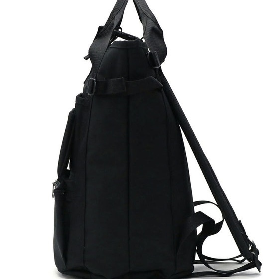 Porter Union 2Way Rucksack Black 착용 스타일 - 5