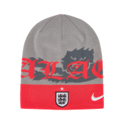 Palace x Nike England Uncuffed Beanie Pewter Grey Cool Grey