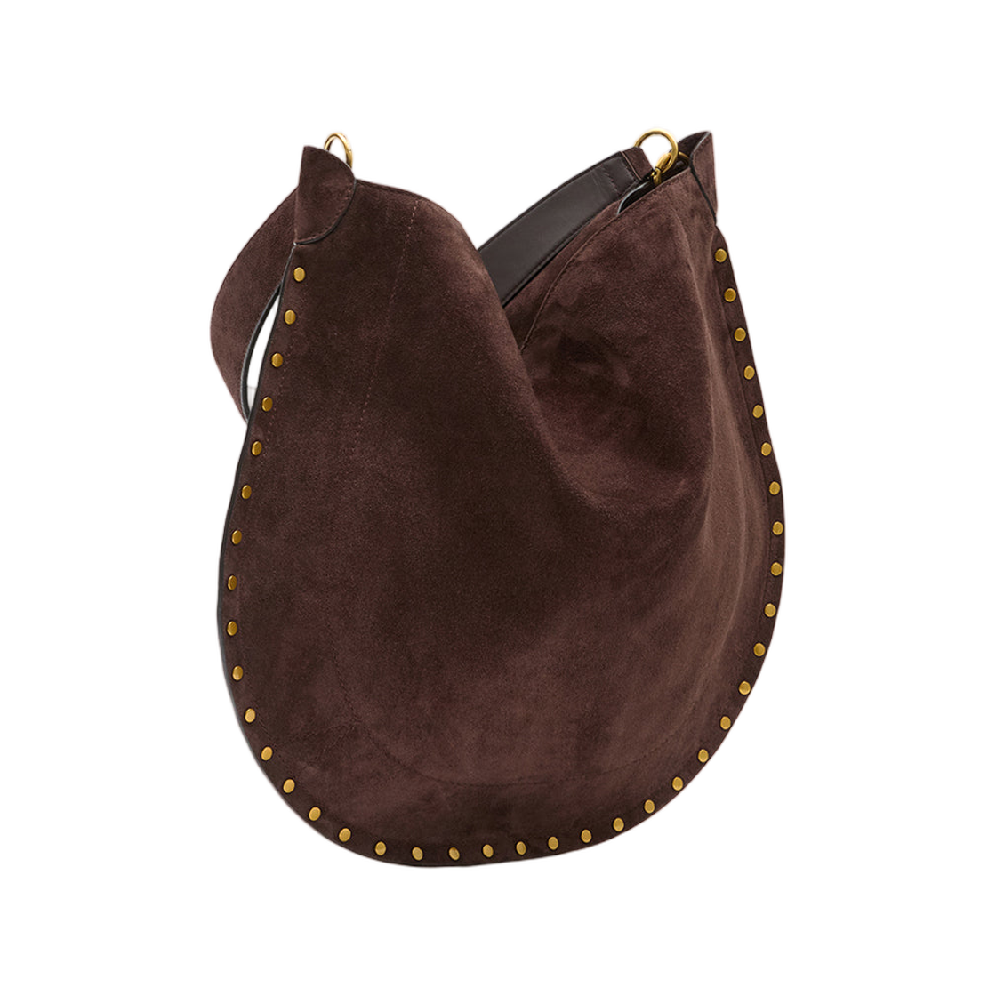 이자벨 마랑 오스칸 호보 소프트 카프스킨 숄더백 커피 - 26FW(Isabel Marant Oskan Hobo Soft Calfskin Shoulder Bag Coffee - 26FW) - 2