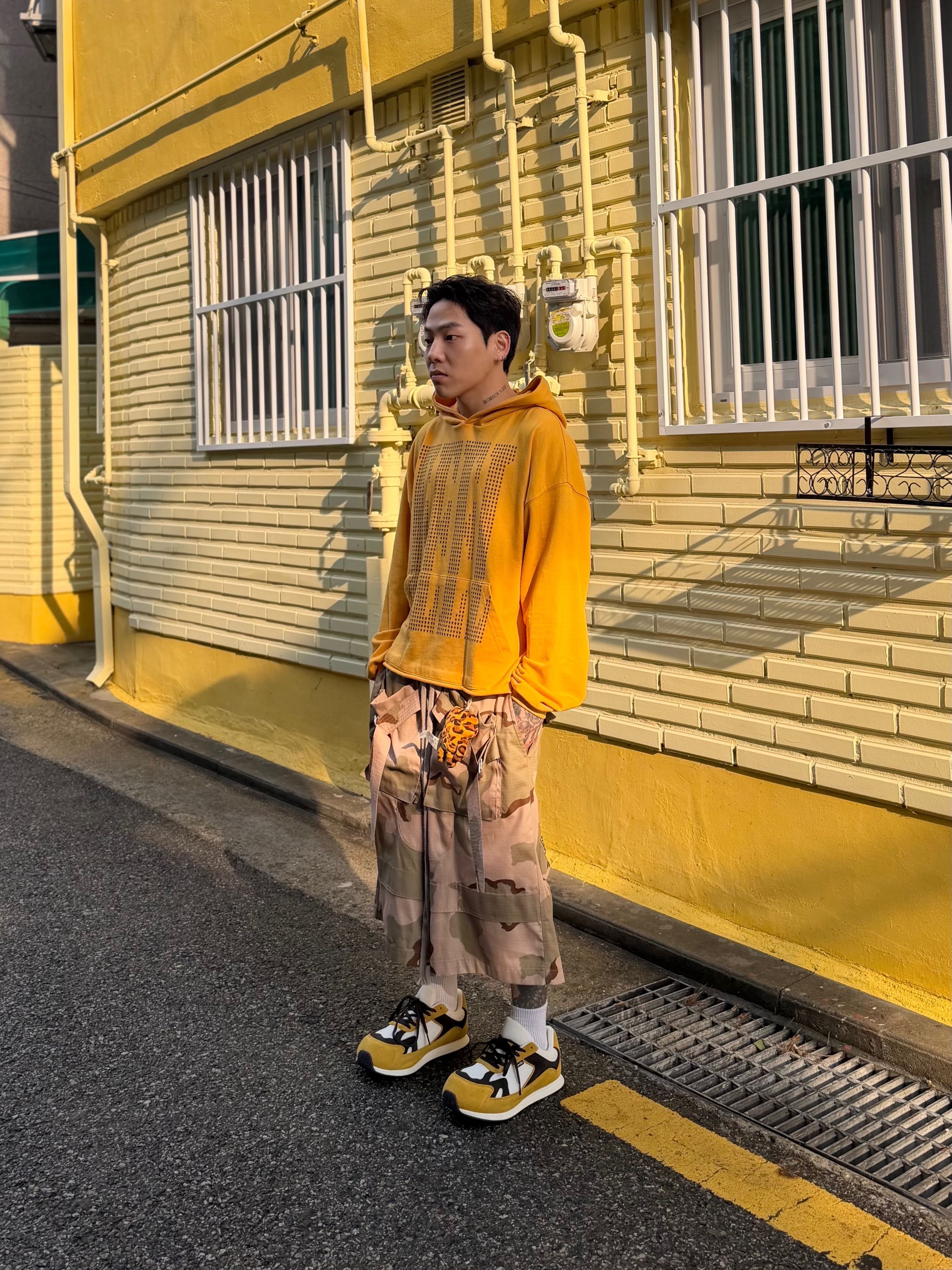 Wapworks Field Safety Bermuda Desert 착용 스타일 - 6