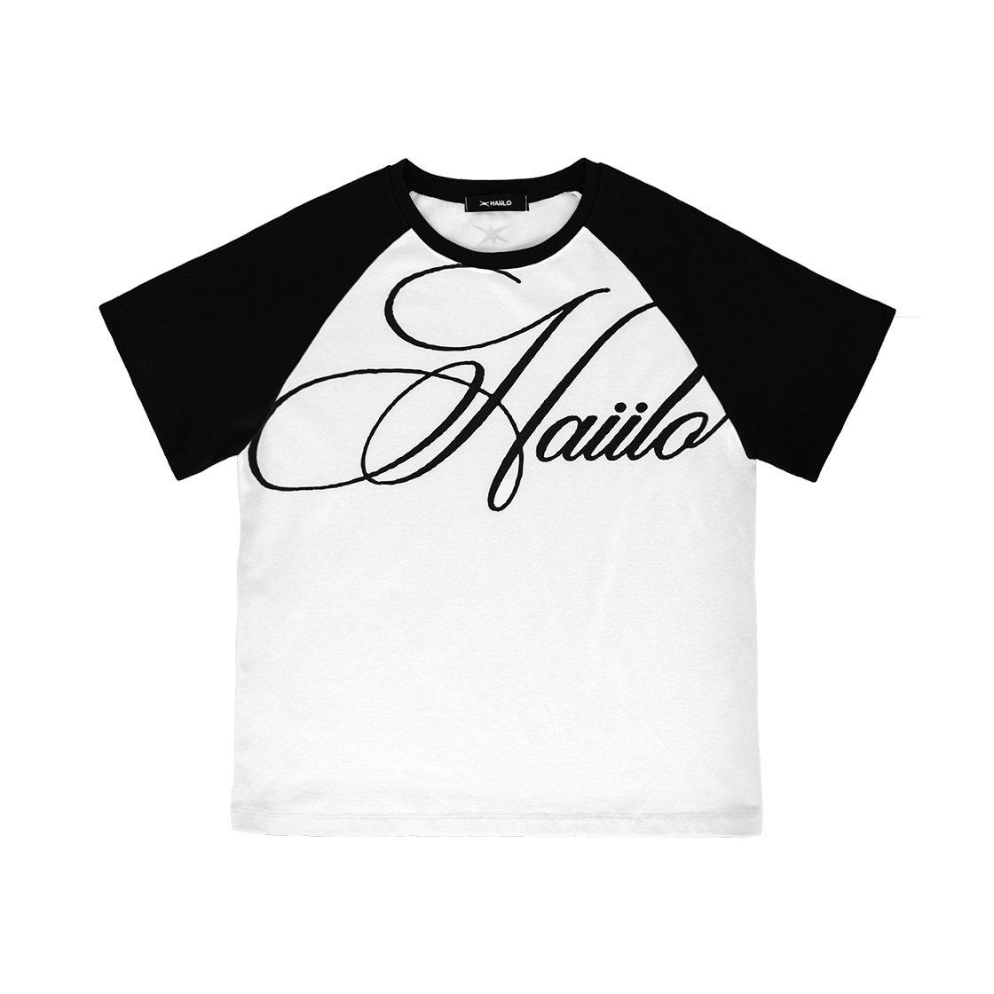 헤일로 사인 나그랑 페이퍼 블랙(HAiiLO Signed Raglan Paper Black)
