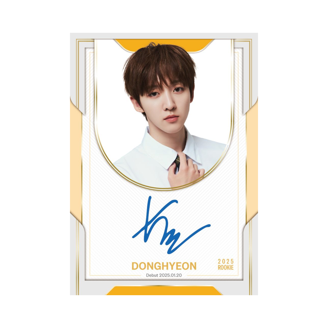 테레카 K-POP 루키 컬렉션 온오토 동현(TELECA K-Pop Rookie Collection On Card Autograph Donghyeon)