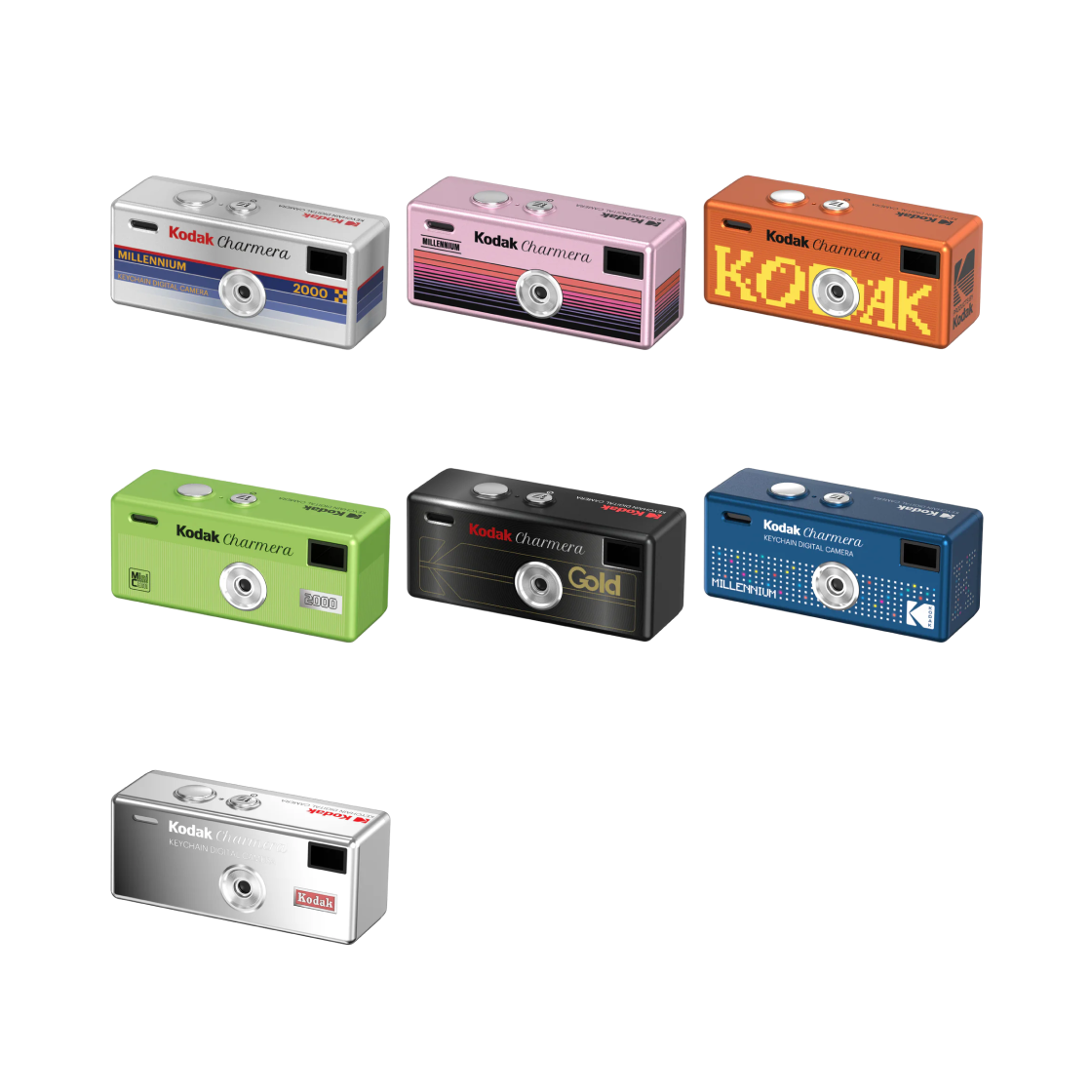 코닥 차메라 밀레니엄 키체인 필름카메라 미개봉 랜덤박스 (1개입)(Kodak Charmera Millennium Key Chain Film Camera Sealed Case (1 Blind Box)) - 2