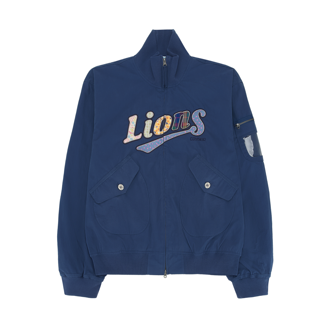 삼성 라이온즈 x 코이세이오 봄버 자켓 블루(Samsung Lions x Coyseio Bomber Jacket Blue)