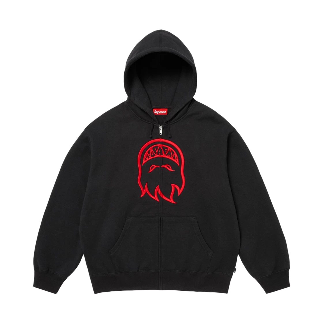 Supreme Supreme x Spitfire Zip Up Hooded Sweatshirt Black - 26SS · M