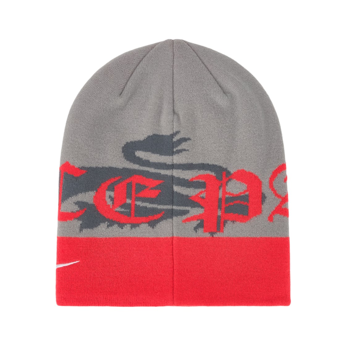 팔라스 x 나이키 잉글랜드 언커프드 비니 퓨터 그레이 쿨 그레이(Palace x Nike England Uncuffed Beanie Pewter Grey Cool Grey) - 2