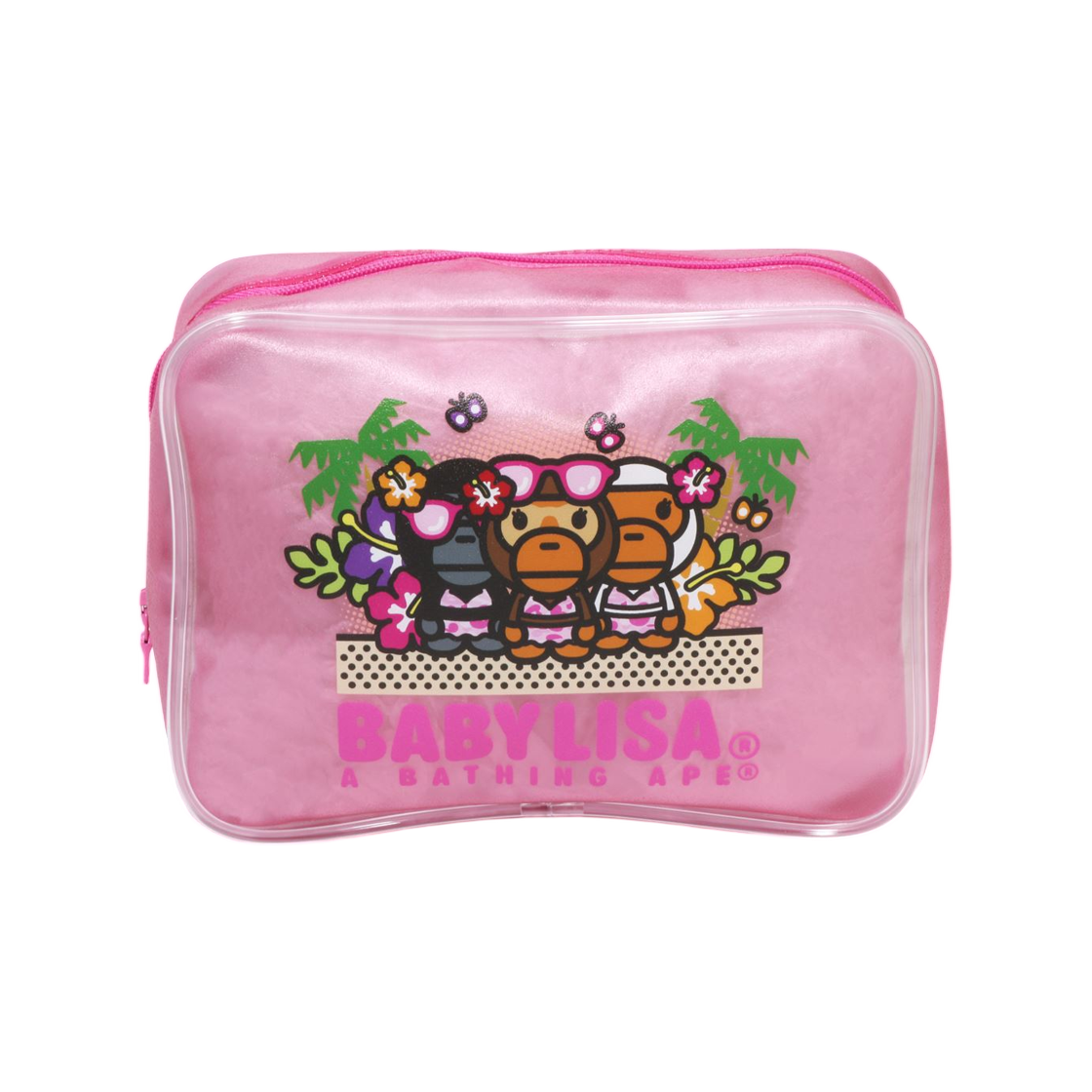 - BAPE Beach Summer Lisa Girls Pouch Pink