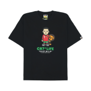 BAPE x CR7 Life Baby Milo Relaxed Fit T-Shirt Black