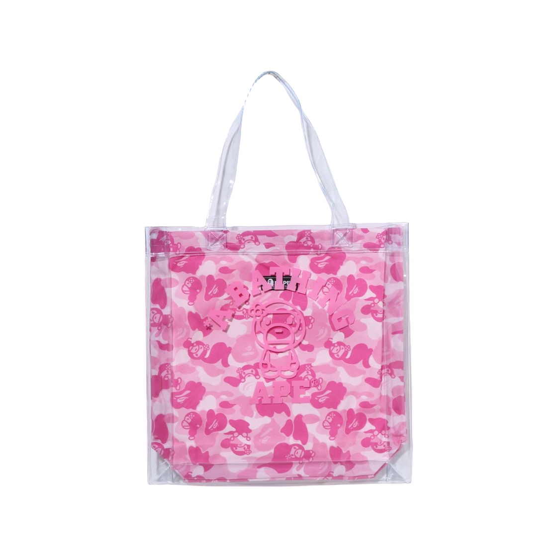 - BAPE Baby Lisa ABC Camo PVC Bag Pink
