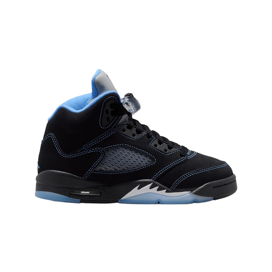 440888-008 (GS) Jordan 5 Black Carolina Black and University Blue