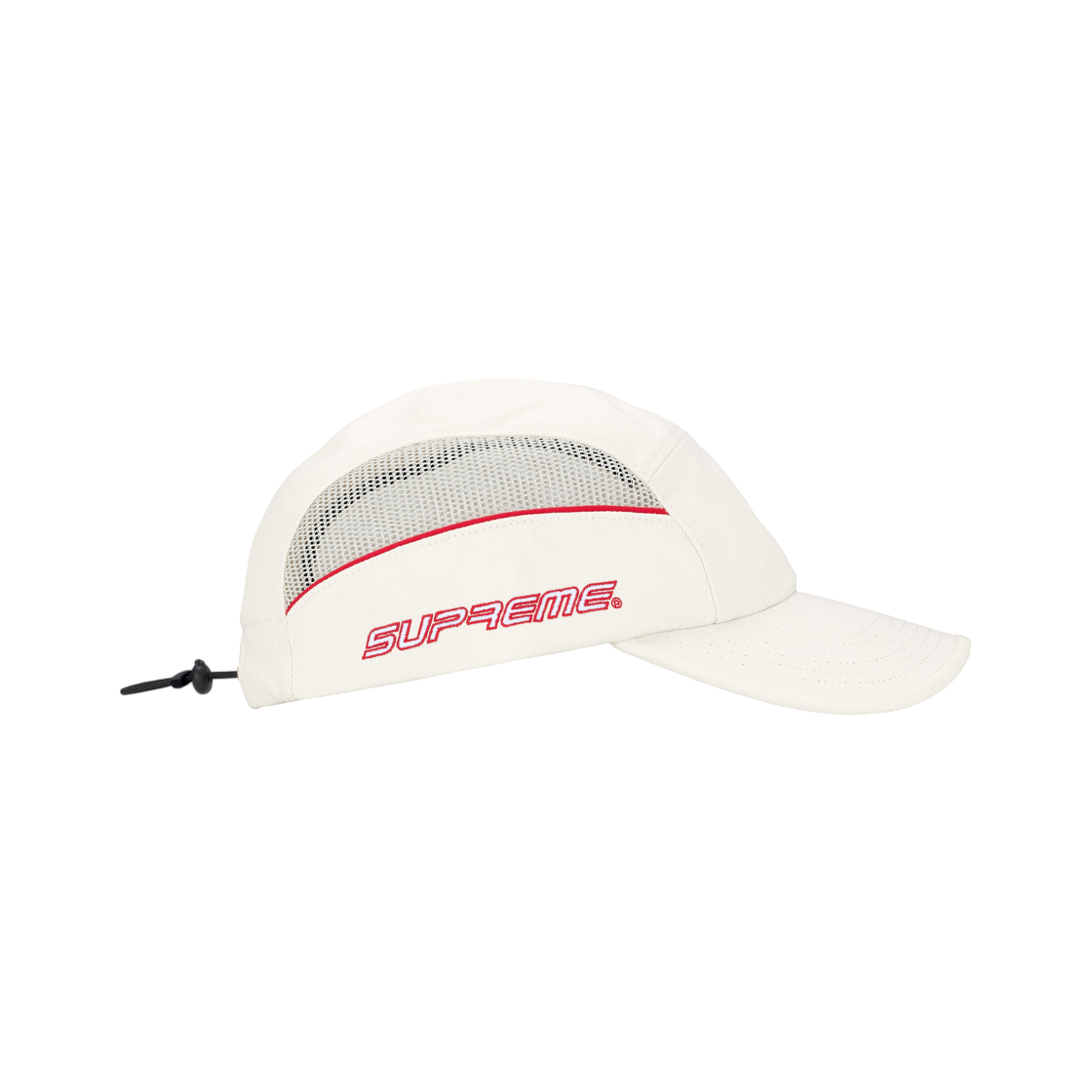 슈프림 사이드 메쉬 파이핑 캠프캡 스톤 - 26SS(Supreme Side Mesh Piping Camp Cap Stone - 26SS) - 2