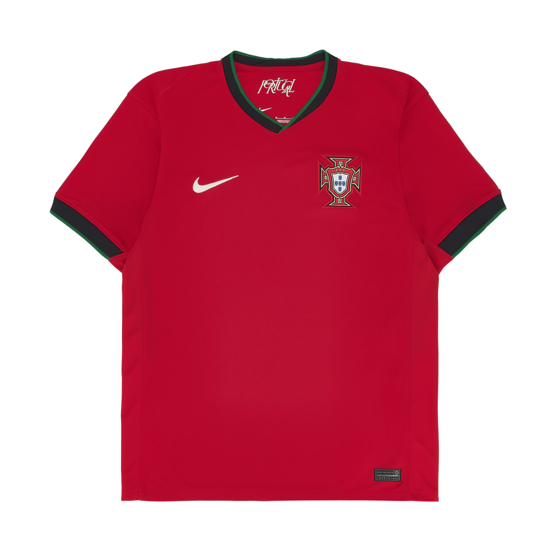 나이키 포르투갈 2024/25 드라이핏 스타디움 홈 레플리카 저지 유니버시티 레드 (논 마킹 버전)(Nike Portugal 2024/25 Dri-Fit Stadium Home Replica Jersey University Red (Non Marking Ver.)) - 1