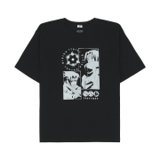 Spao x Naruto Short Sleeve T-Shirt Black