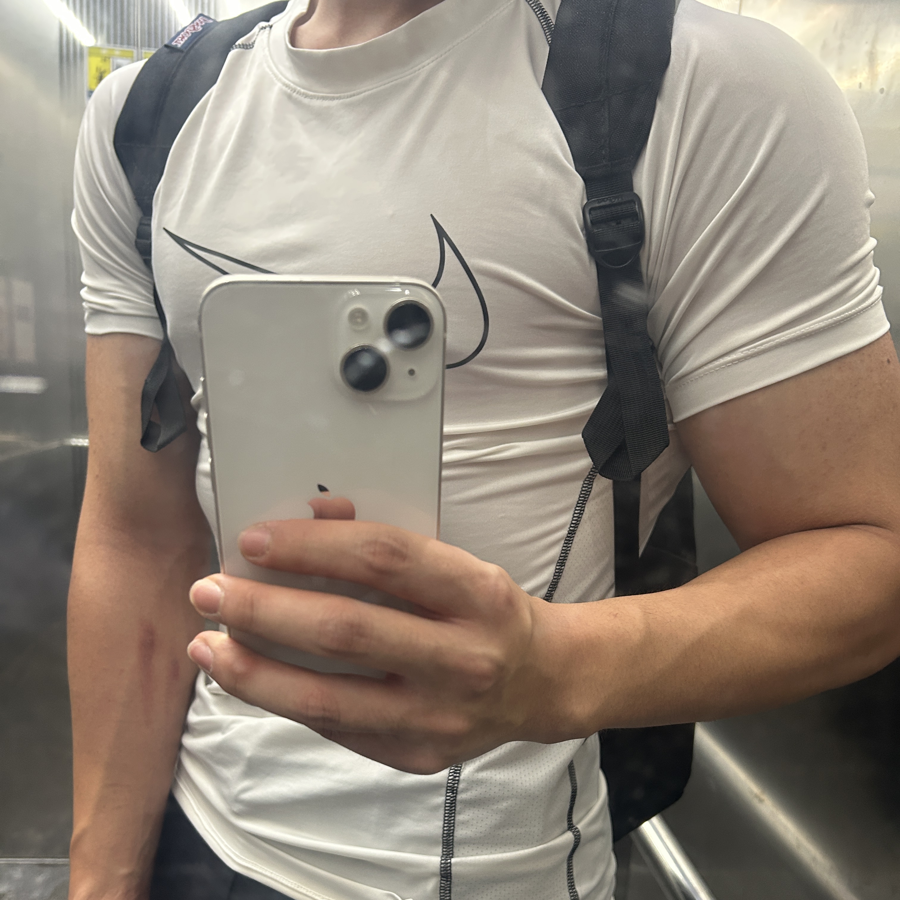 Nike Pro Dri-Fit Tight Fit Short Sleeve Top White - Asia, Jansport Superbreak Backpack Black 착용 스타일