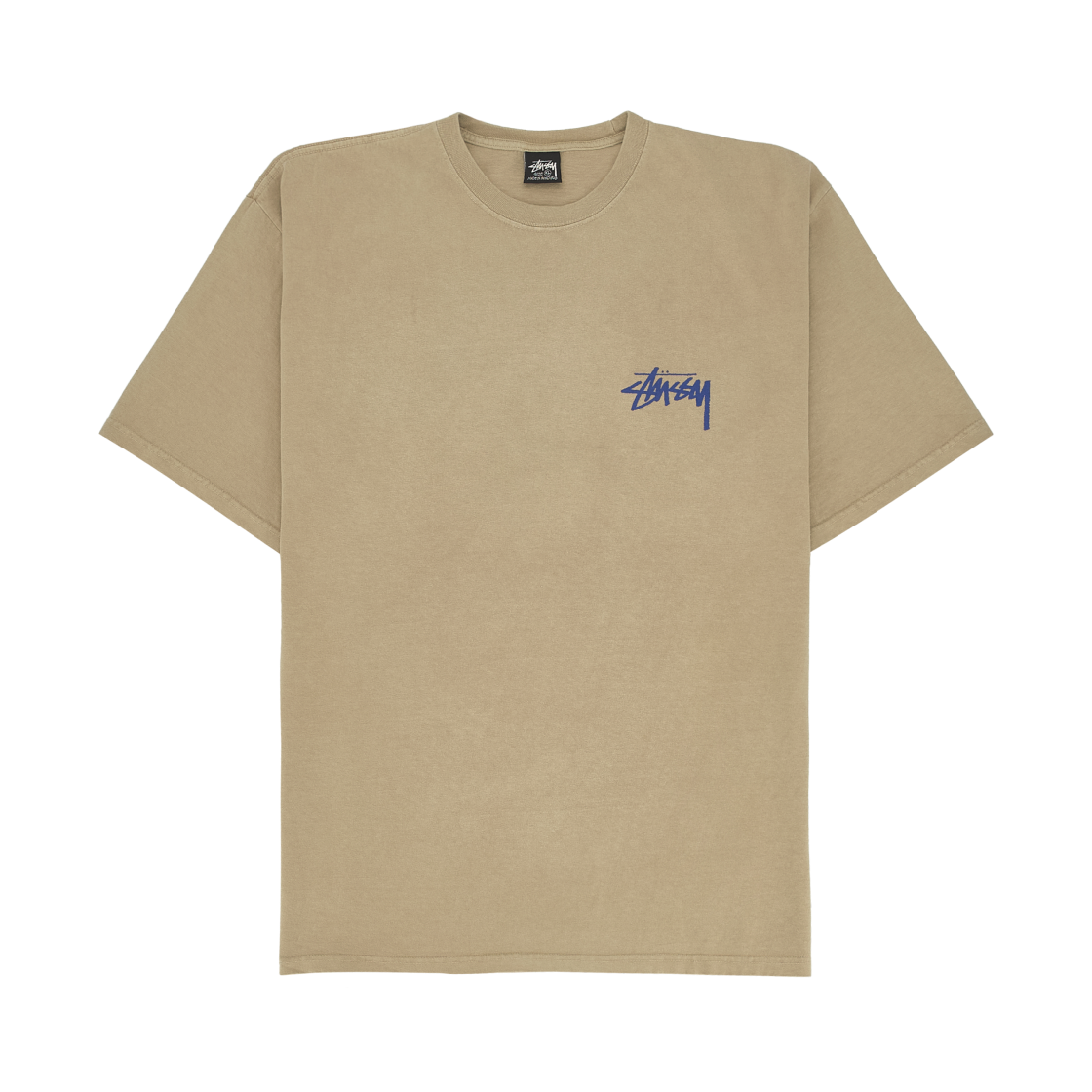 스투시 쉘 티셔츠 피그먼트 다이드 카키(Stussy Shells T-Shirt Pigment Dyed Khaki) - 2