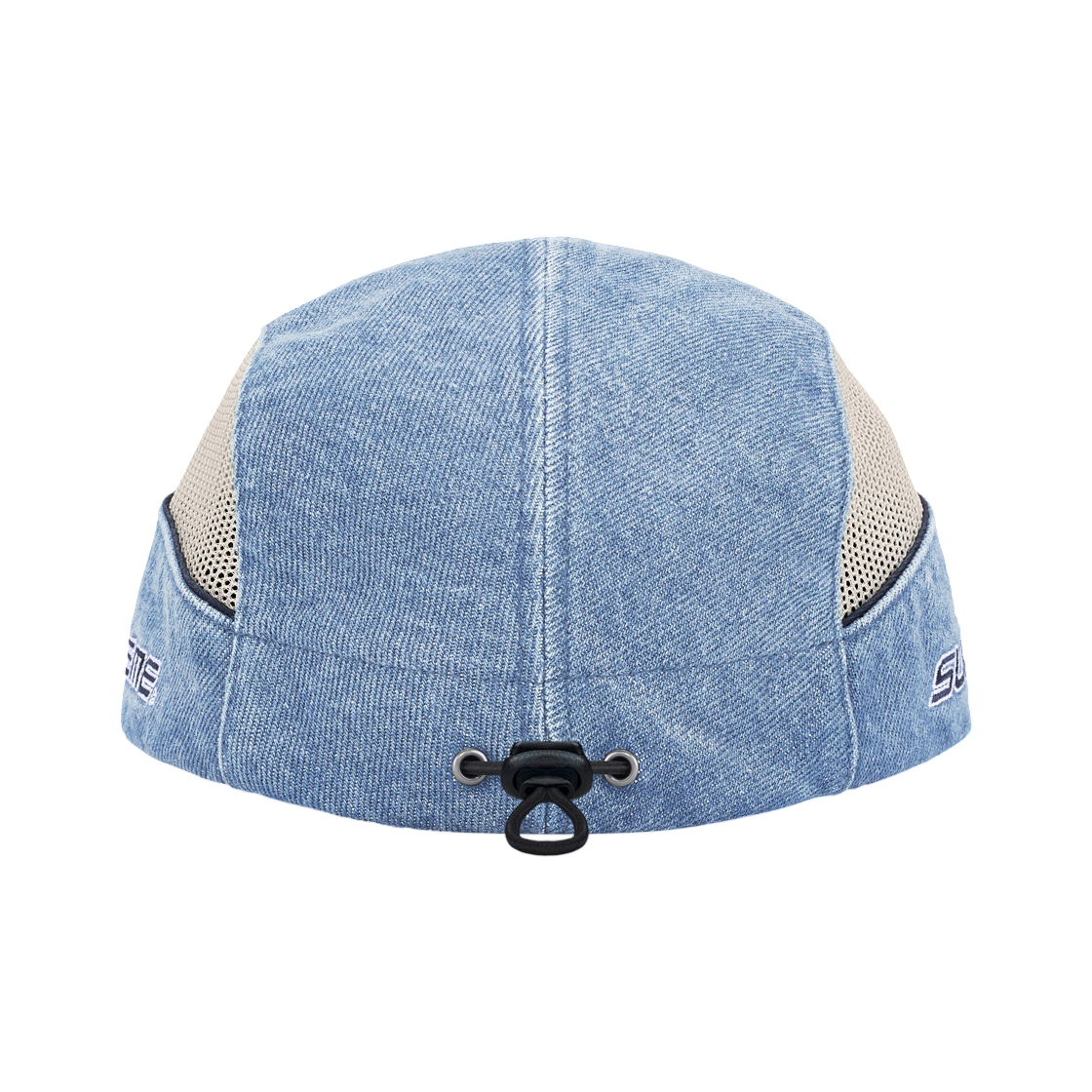 슈프림 사이드 메쉬 파이핑 캠프캡 데님 - 26SS(Supreme Side Mesh Piping Camp Cap Denim - 26SS) - 3
