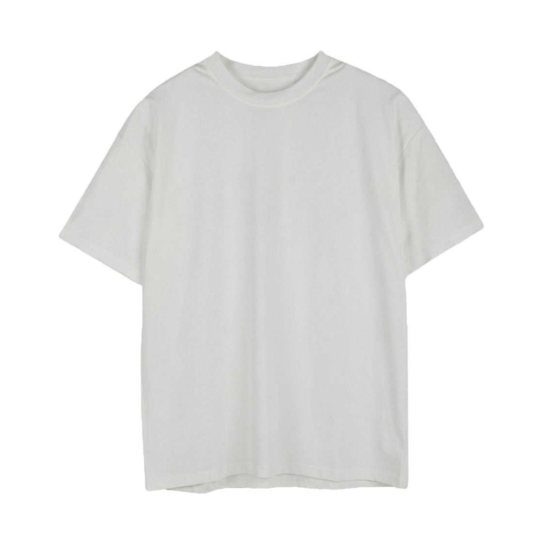 지크립 라운드넥 쿨링 루즈핏 반팔 티셔츠 화이트(GCLIP Round neck cooling loose fit short-sleeved T-shirt white) - 2
