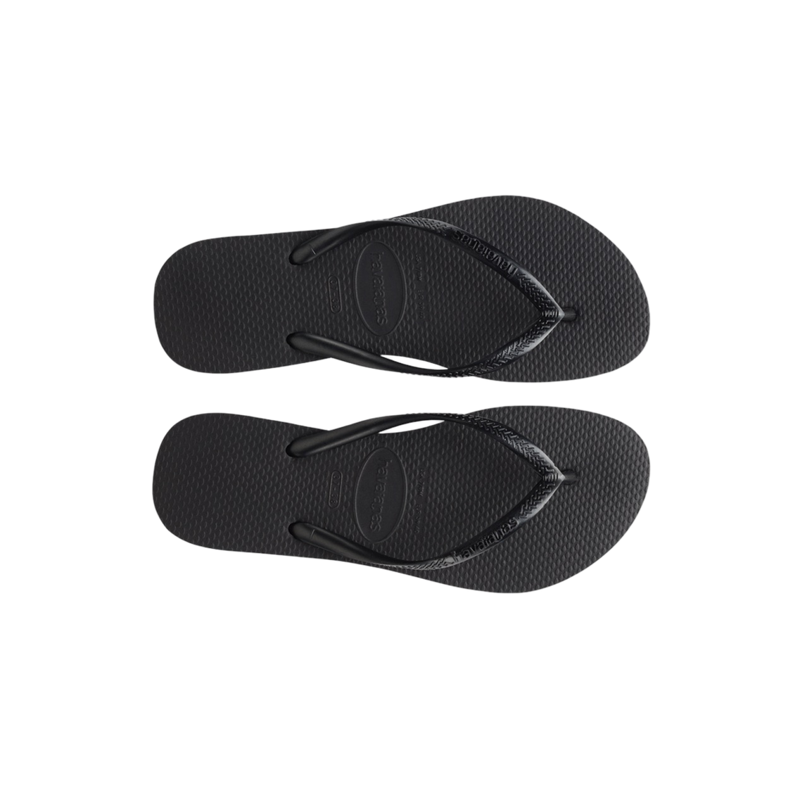 하바이아나스 슬림 플립 플랍 블랙(Havaianas Slim Flip Flop Black) - 2