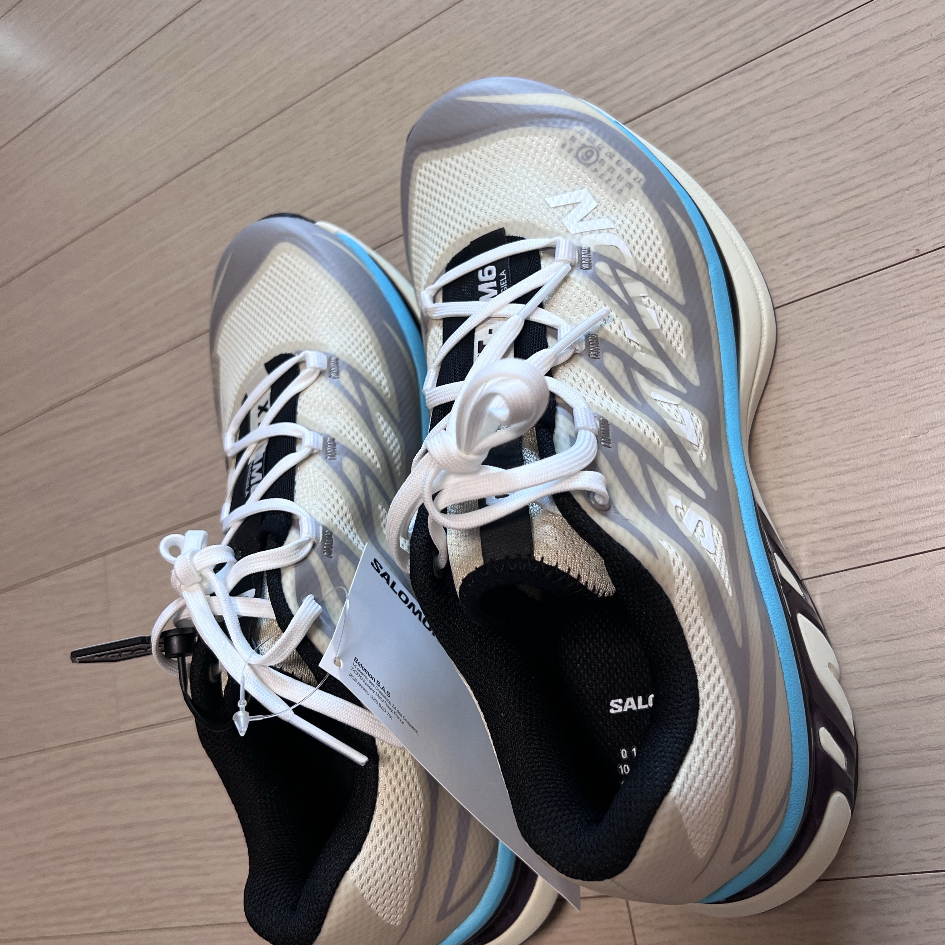 Salomon x MM6 Maison Margiela XT Asparagus Green 착용 스타일 - 2