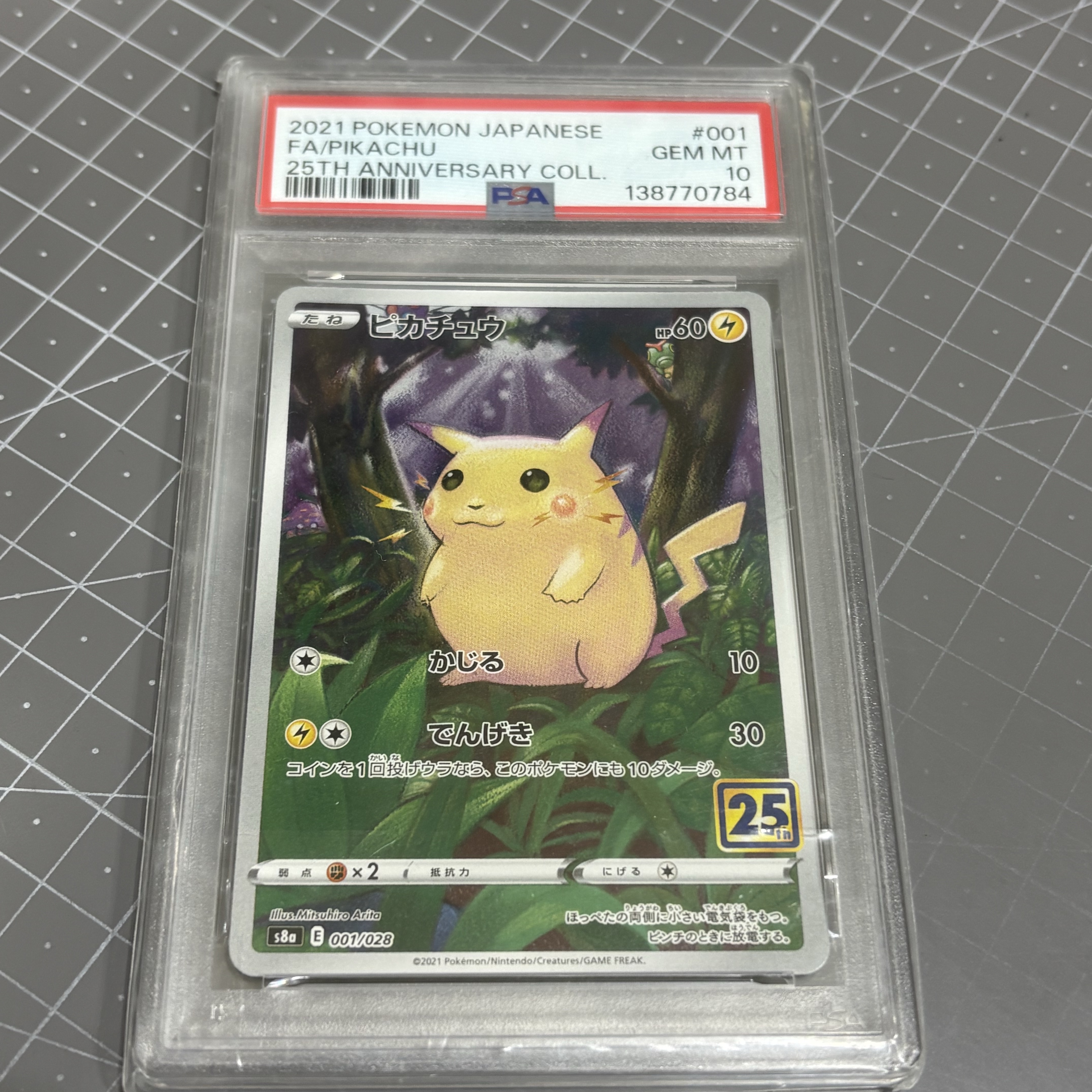 Pokemon TCG Pikachu 25Th Anniversary Collection (Japanese Ver.) 착용 스타일