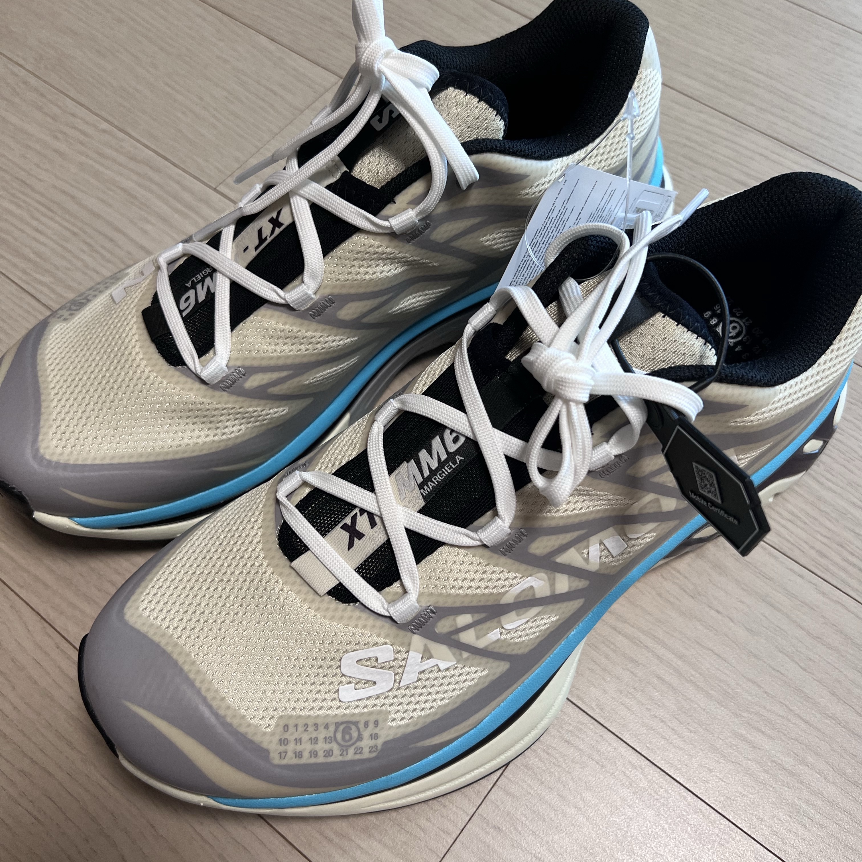 Salomon x MM6 Maison Margiela XT Asparagus Green 착용 스타일 - 1