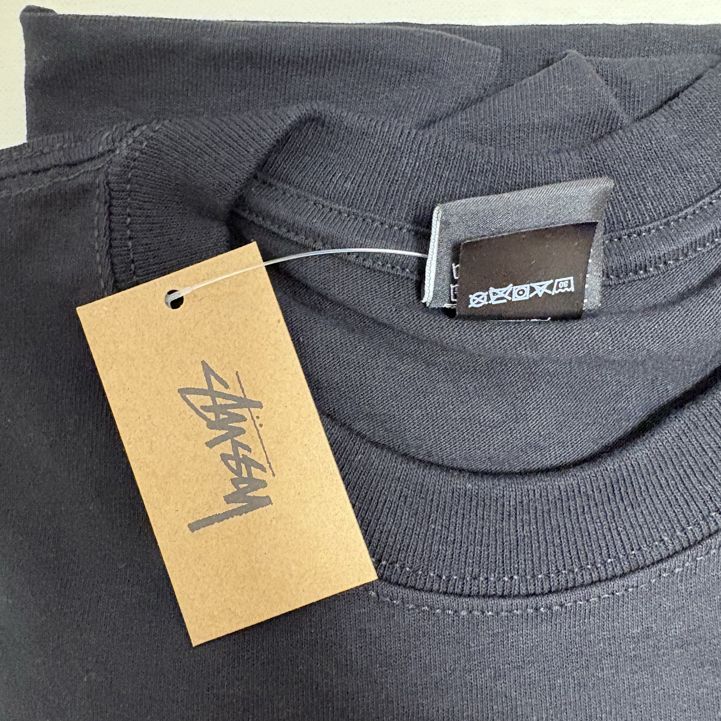 Stussy Summer Classics T-Shirt Black 착용 스타일 - 5