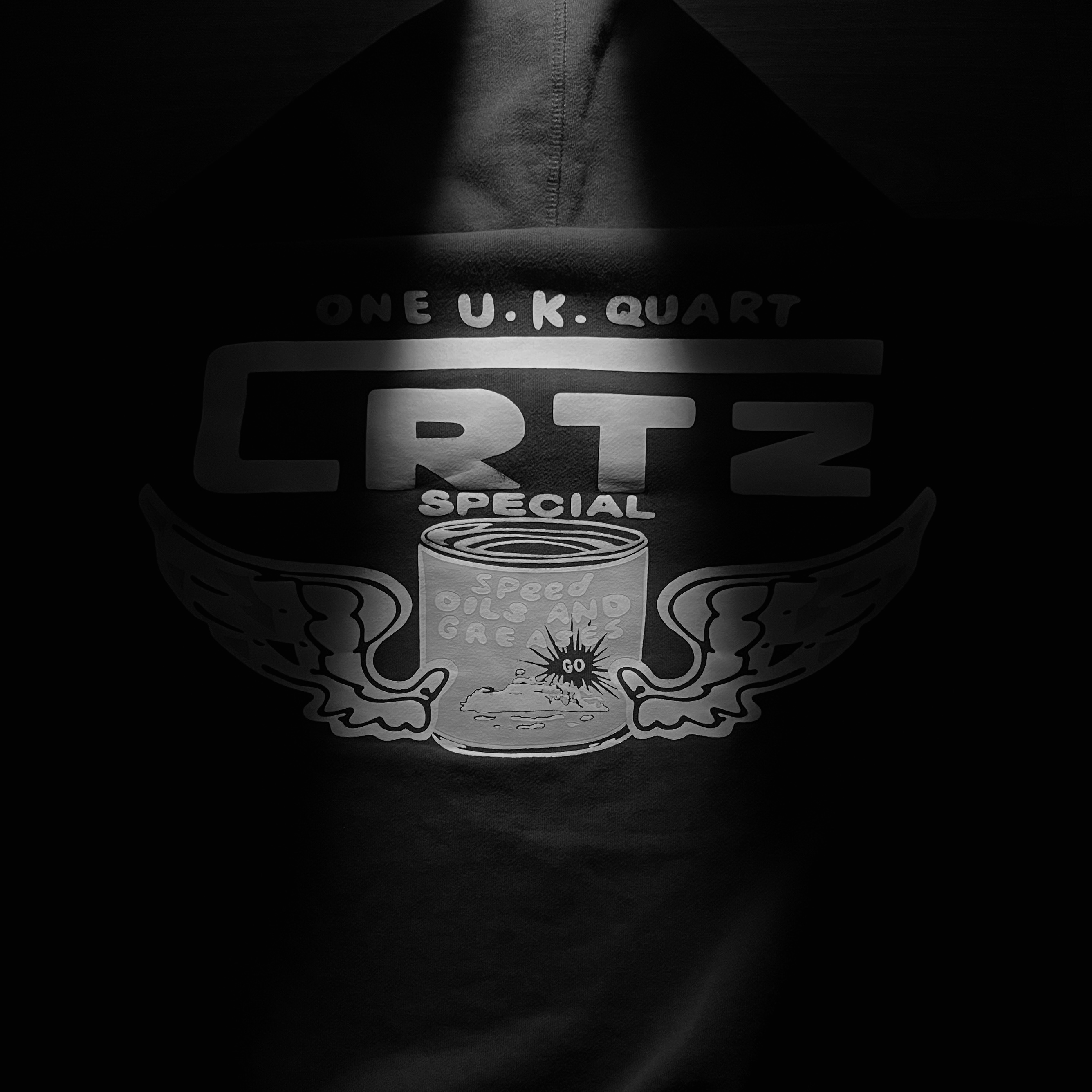 Corteiz Gasolina Double Zip Hoodie Royal Blue 착용 스타일 - 1