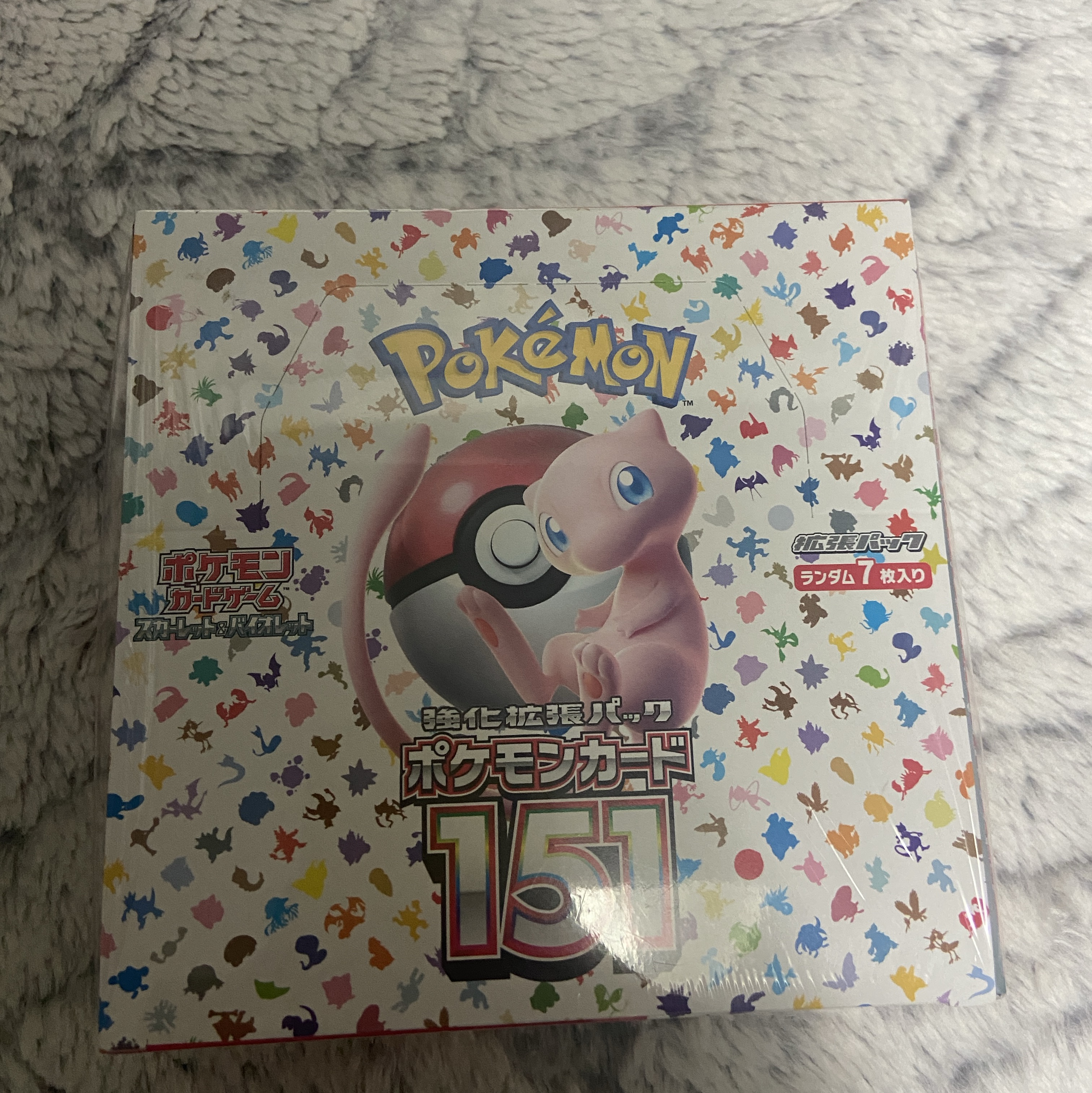 Pokemon TCG Scarlet & Violet Enhanced Expansion Pack Pokemon Card 151 Box (Japanese Ver.) 착용 스타일