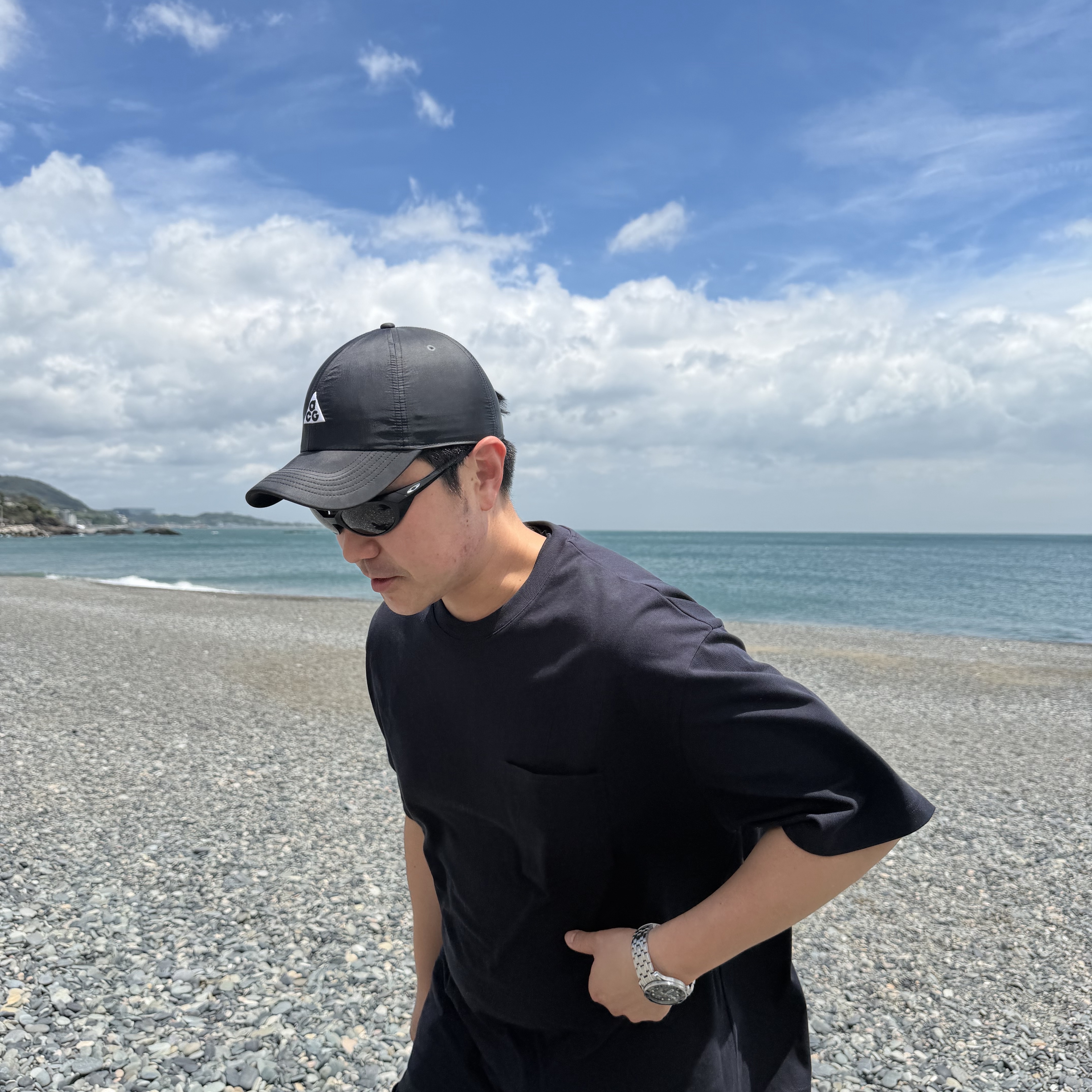 Oakley Eye Jacket Redux Matte Black Frame Prizm Grey Lenses High Bridge Fit 착용 스타일