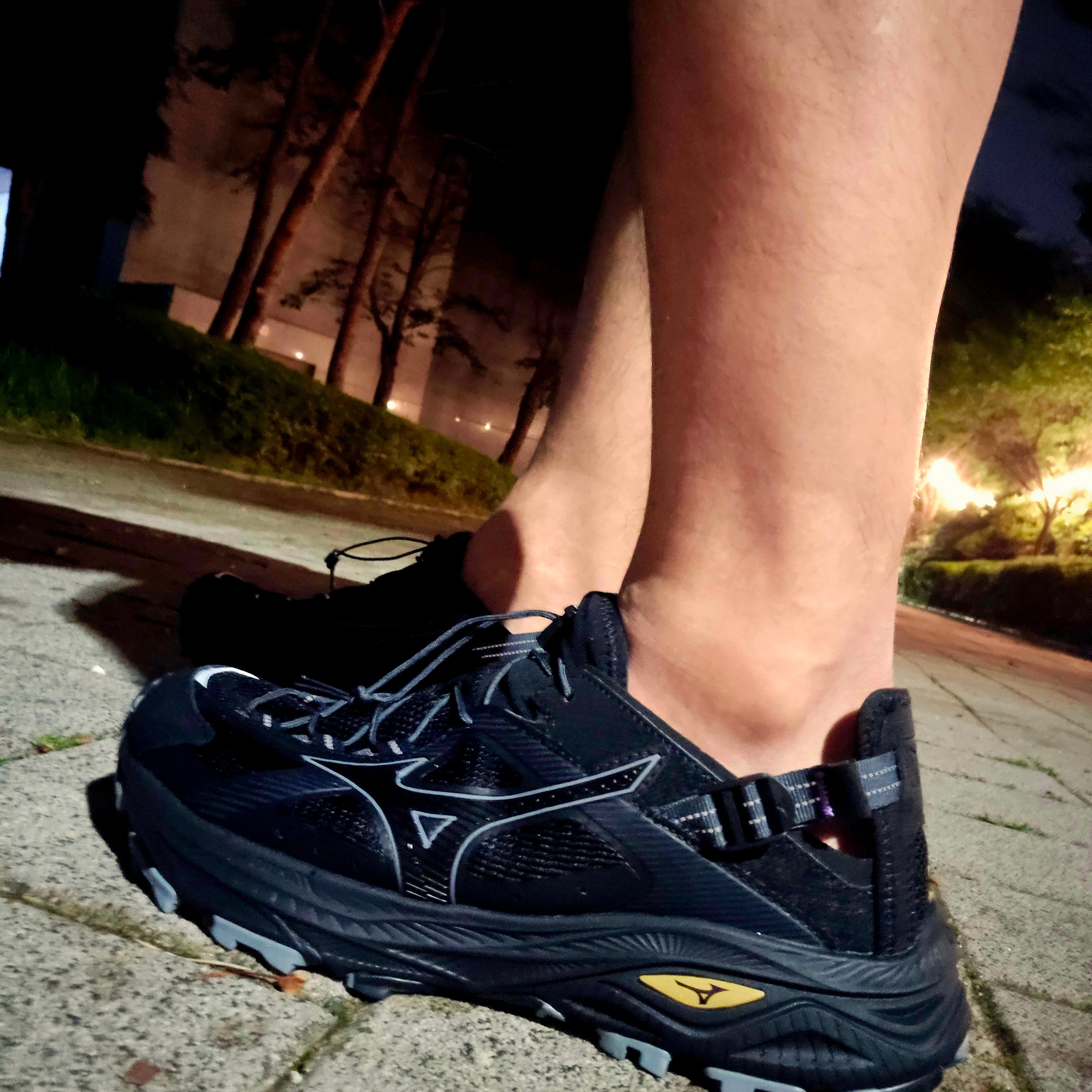 Mizuno Racer Trail SE V2 Black 착용 스타일