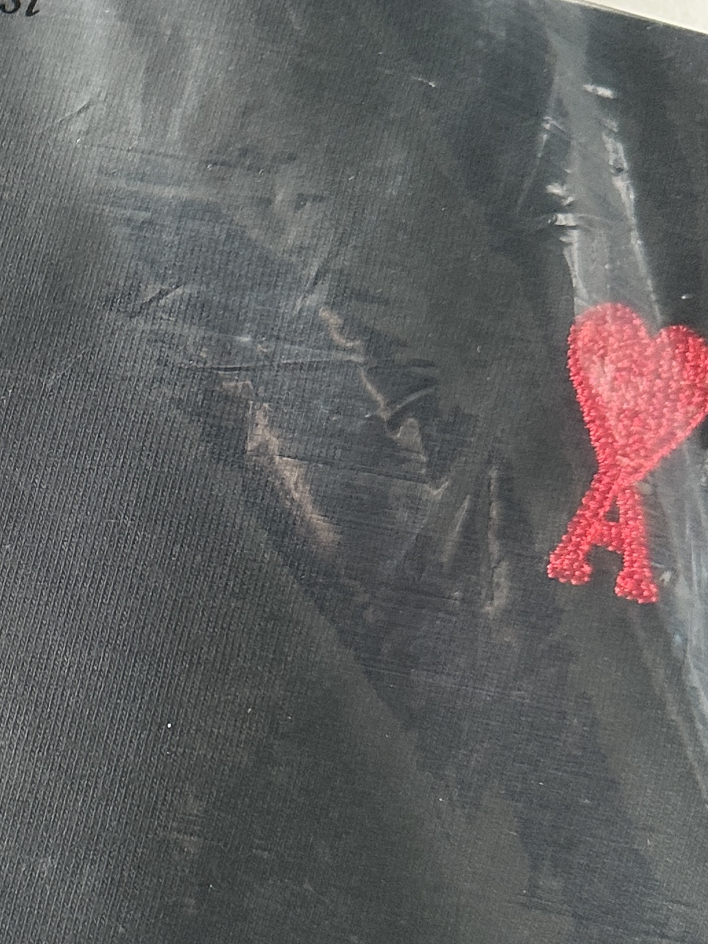 AMI de Coeur T-Shirt Black 착용 스타일